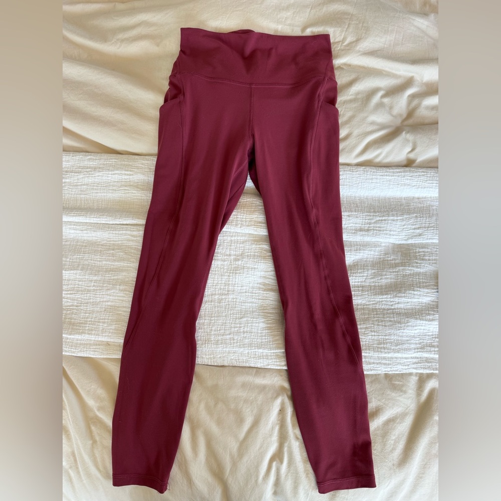 Lululemon Align Maroon Leggings